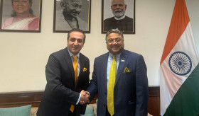 Ambassador met with the Secretary (West) of the Ministry of External Affairs of India