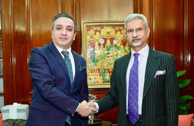 Meeting with India's External Affairs Minister Subrahmanyam Jaishankar