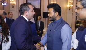 ՀՀ դեսպան Վահագն Աֆյանն առանձնազրույց է ունեցել Հնդկաստանի քաղաքացիական ավիացիայի նախարար Ռամ Մոհան Նայդուի հետ