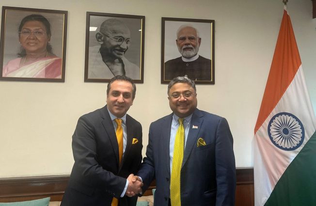 Ambassador met with the Secretary (West) of the Ministry of External Affairs of India