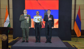 First Reception dedicated to the 34th anniversary of the formation of the Armenian Army was held in New Delhi