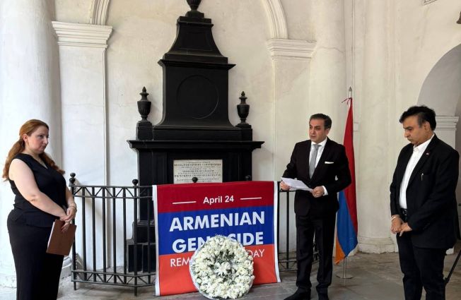 Դեսպան Վահագն Աֆյանը մասնակցել է Հայոց ցեղասպանության 111-րդ տարելիցի կապակցությամբ Չեննայում (Մադրաս) կազմակերպված միջոցառմանը