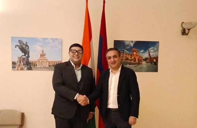 ՀՀ դեսպան Վահագն Աֆյանն ընդունել է Հնդկաստանի Երիտասարդ Առաջնորդների Համադաշնության նախագահին