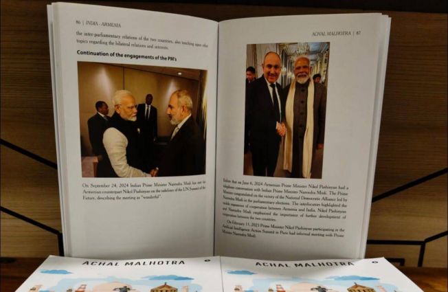 The second edition of the book "India-Armenia: So Far yet So Close" is re-released